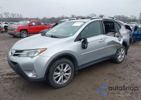 2014 Toyota Rav4 Limited z USA, uszkodzony, nr VIN 2T3DFREV8EW212401